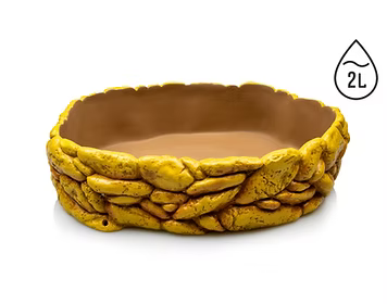 Giganterra Bebedero piedras sahara grande - resina