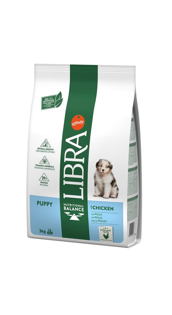 Libra Perro cachorro Pollo 3 KG