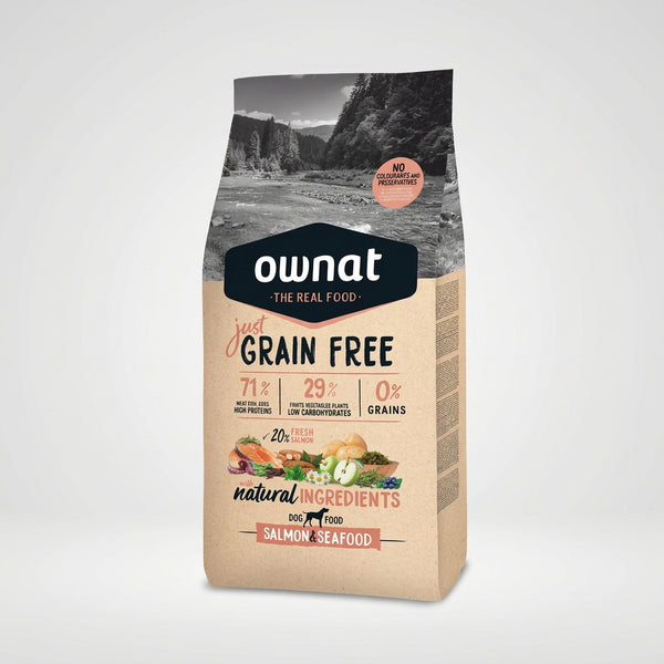 Ownat Just Grain Free Salmon & Seafood | Ownat