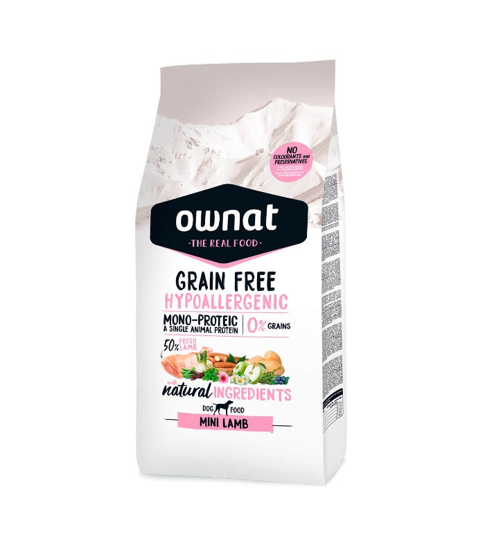 Ownat Grain Free Hypoallergenic Mini Lamb | Ownat