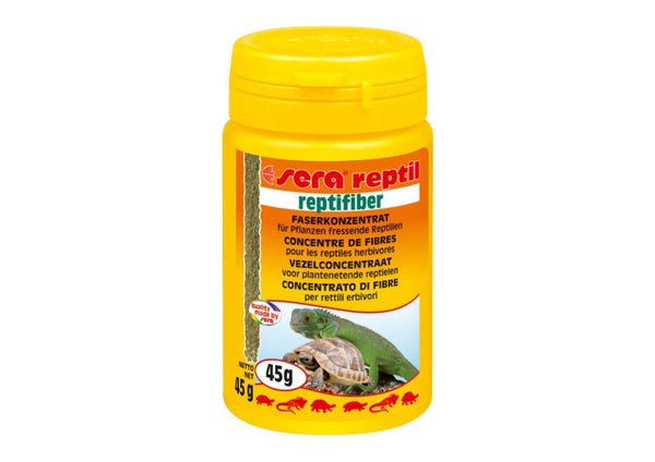 Sera Reptifiber suplemento de fibra para tortugas terrestres y reptiles herbívoros