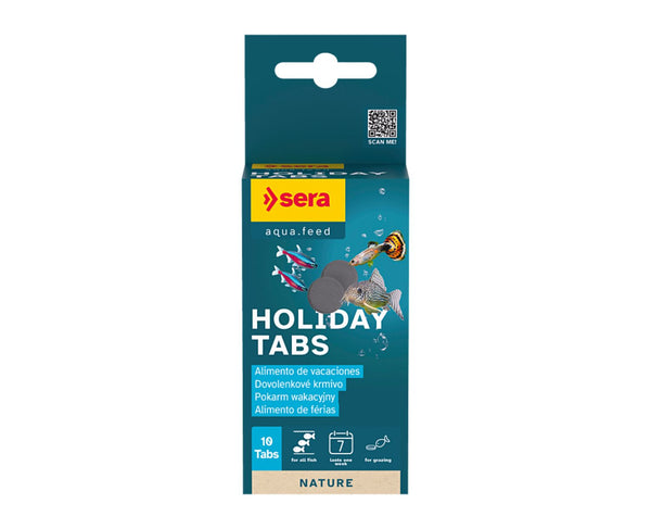 SERA Holiday Tabs pastillas de alimentación para peces durante vacaciones