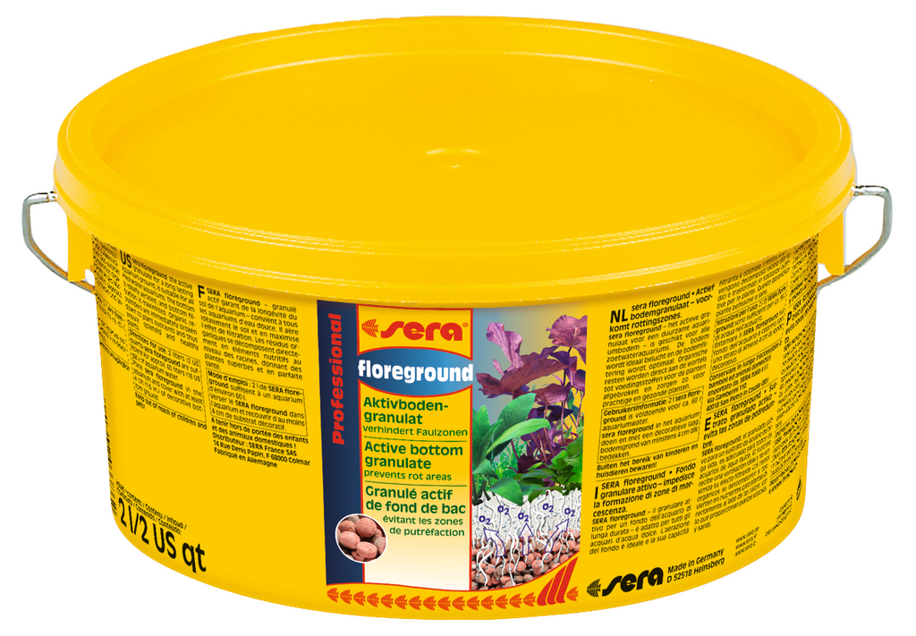 Sera Professional Floreground sustrato nutritivo para acuarios plantados