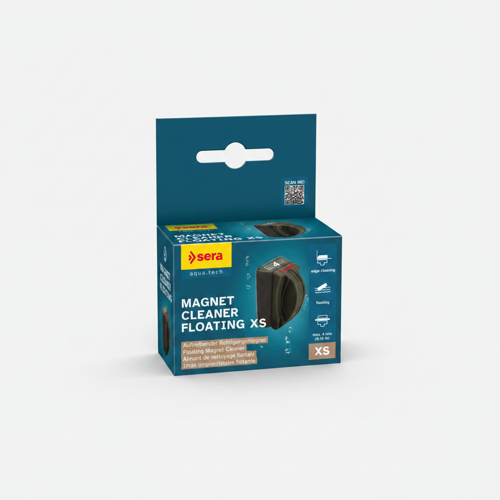 Sera Magnet Cleaner Floating limpiador magnético flotante para cristales de acuario
