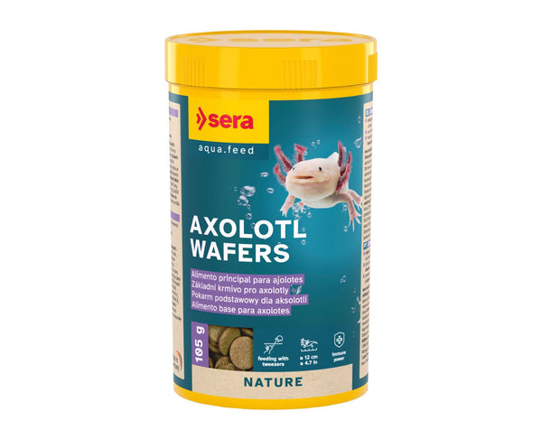 Sera Pienso Ajolotes alimento completo para axolotl y anfibios acuáticos