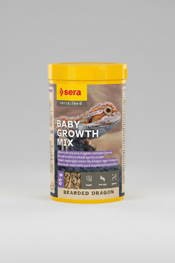 Sera Bearded Dragon Baby Growth Mix