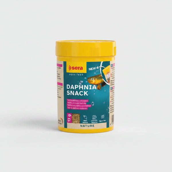 Sera Daphnia Snack dafnias liofilizadas para peces ornamentales