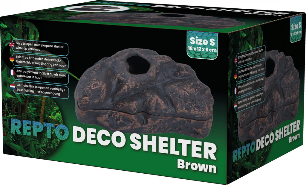 Repto Deco shelter Brown