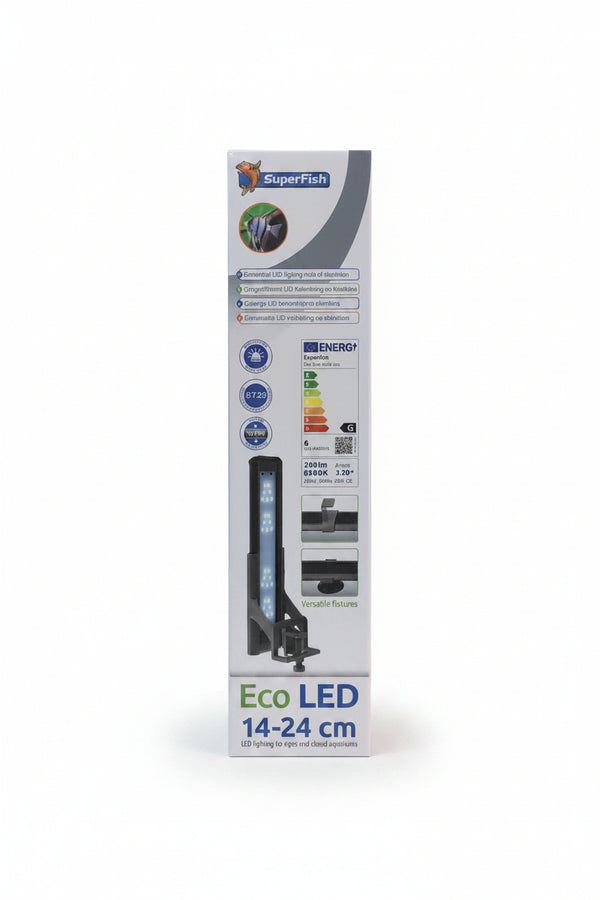 SuperFish Eco LED para Acuario 14-104 cm | Iluminación LED | SuperFish