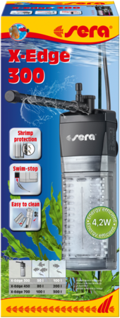 Filtro de esquina Sera X-Edge para acuarios de agua dulce