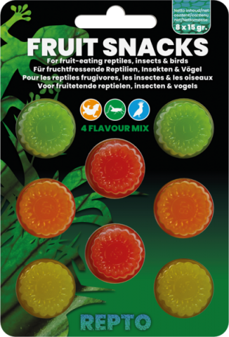 Snack de Frutas para Reptiles Frugívoros | Repto Fruit Snacks