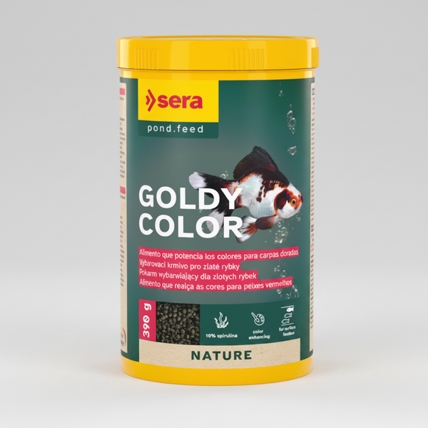 Sera Goldy Color Nature alimento para goldfish y carpas doradas