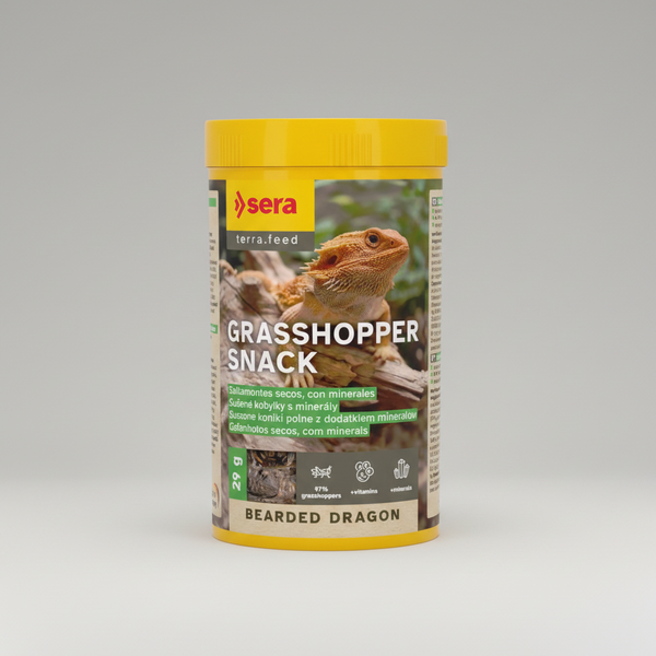 Sera Bearded Dragon Grasshopper Snack