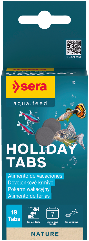 SERA Pastillas vacaciones - Holiday tabs