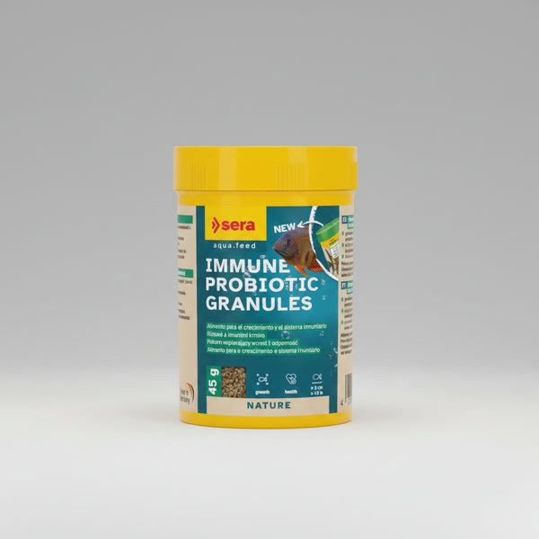 Sera Immune Probiotic Granules Nature alimento probiotico para peces ornamentales