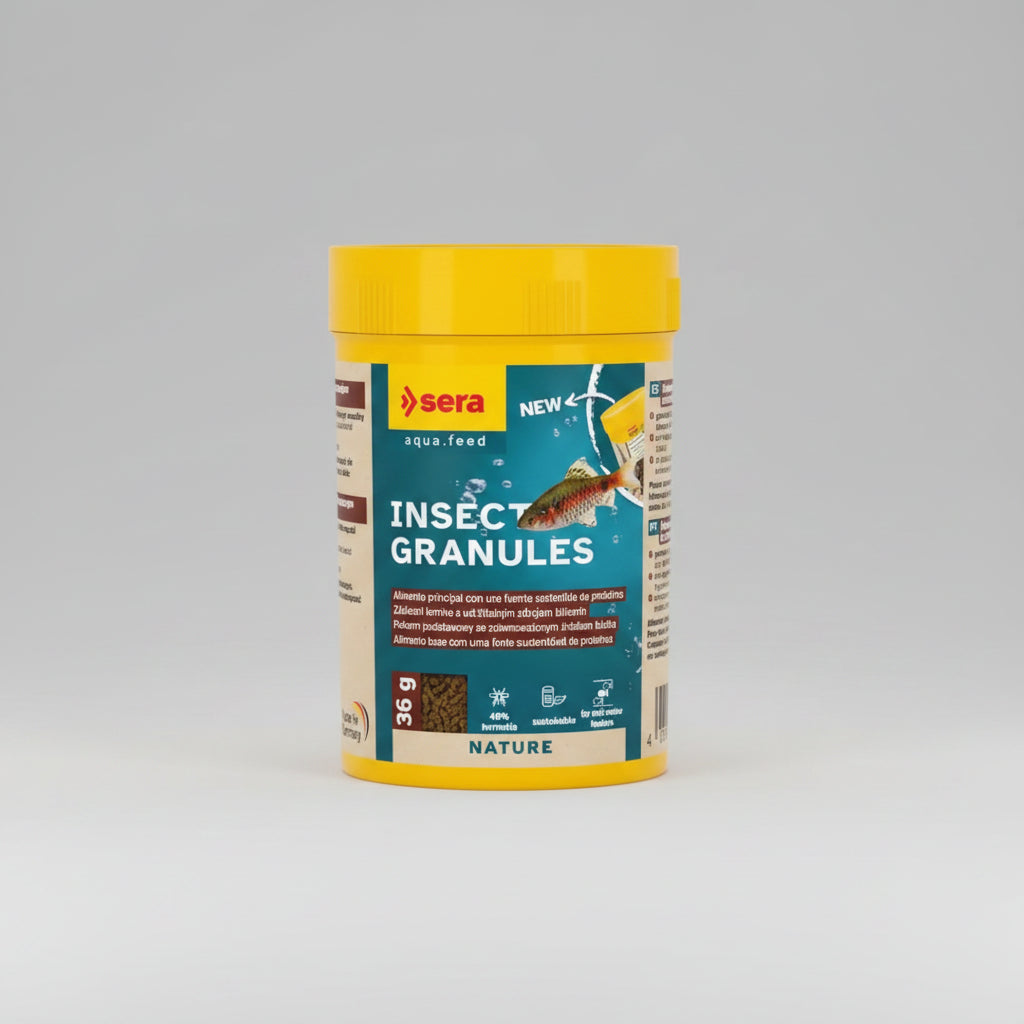 SERA Insect Granules alimento granulado para peces tropicales elaborado con insectos