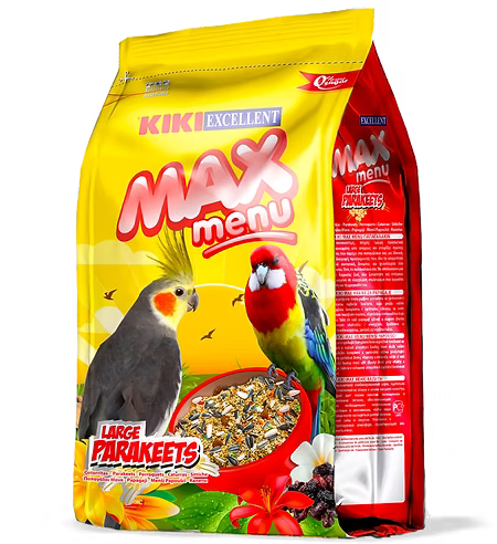 Kiki Max Menu Large Parakeets Cotorritas