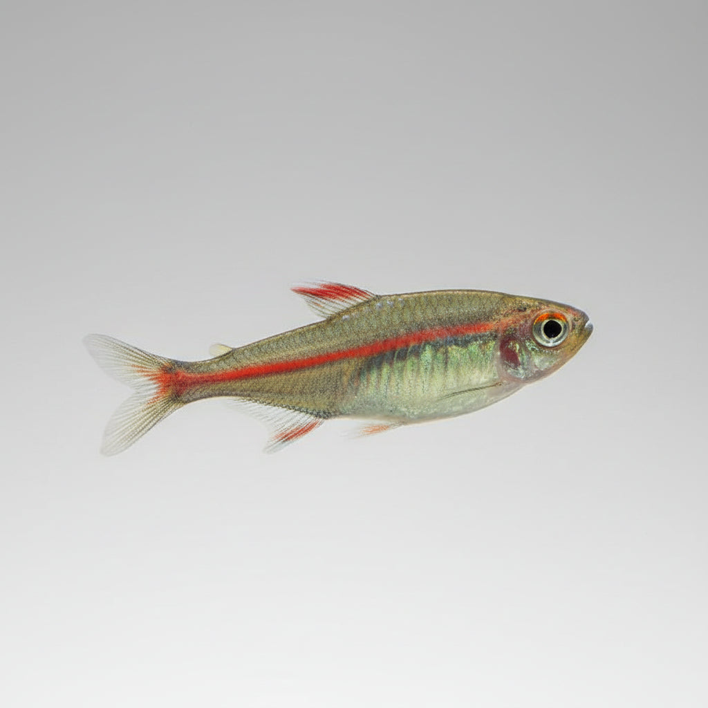 Neón Cobre Hasemania nana tetra cobrizo para acuarios comunitarios y plantados