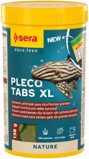 Sera Pleco Tabs XL alimento para plecos y peces de fondo