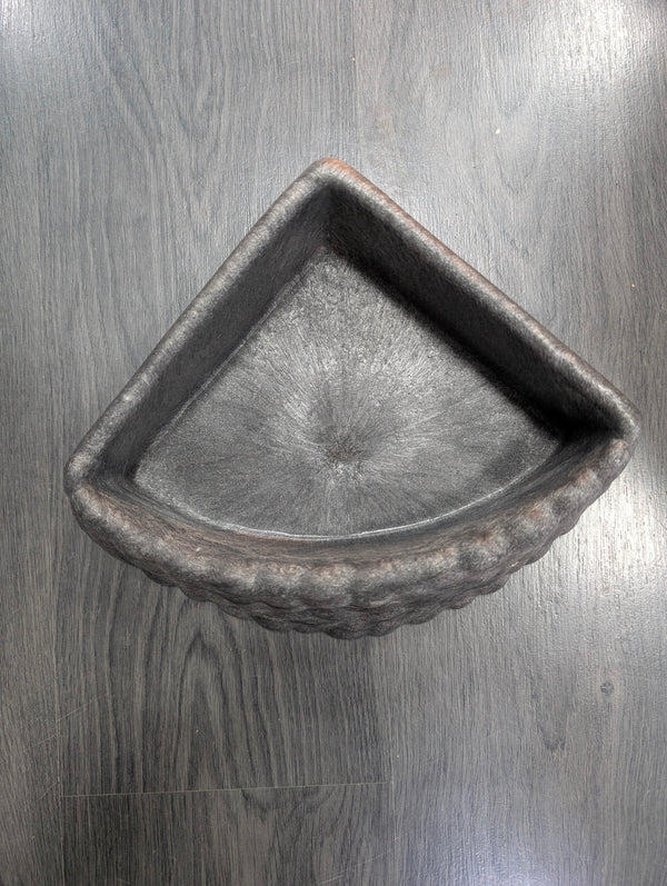 Corner Dish Grey Repto