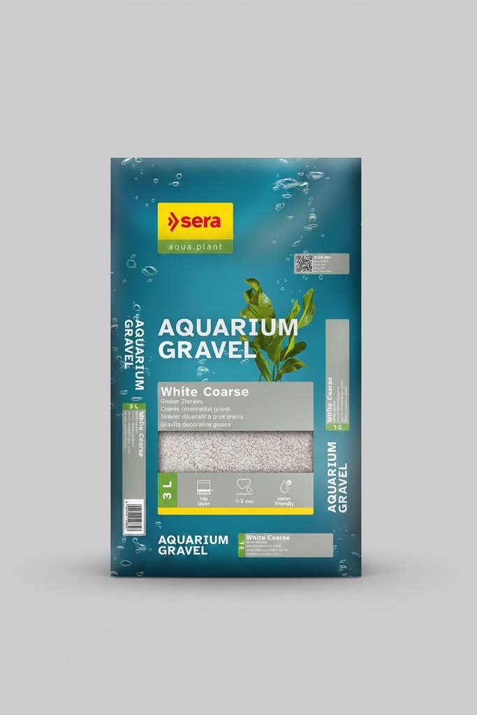sera Aquarium Gravel White Coarse