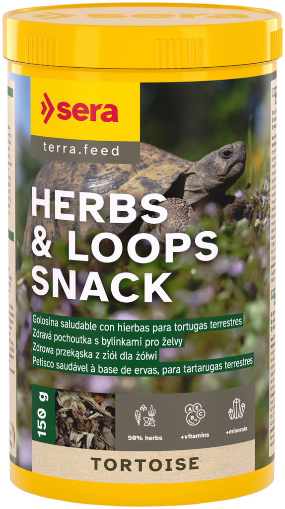 Herbs'n'Loops Nature | Golosina para Tortugas | Sera