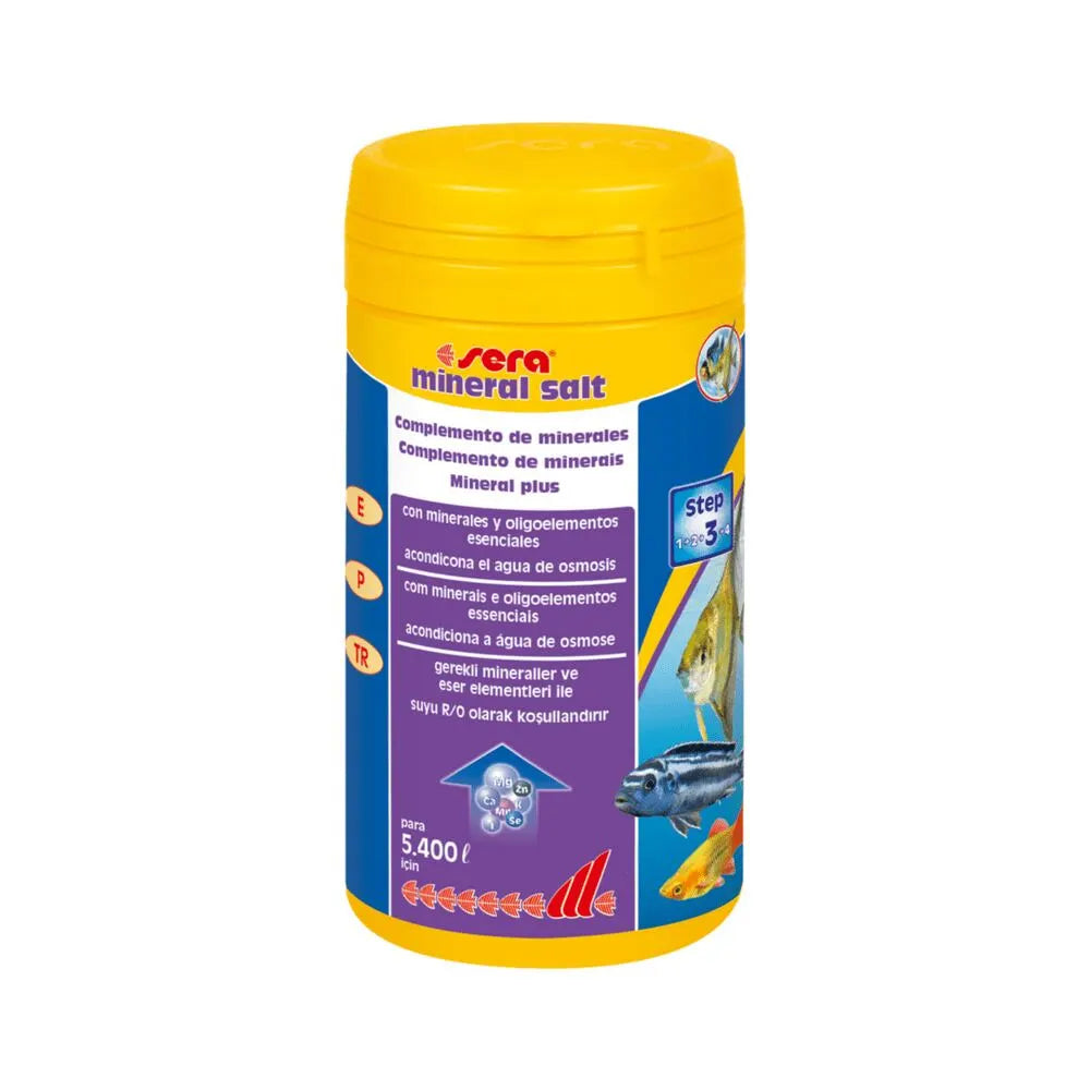 Sera Shrimp Mineral Salt minerales para gambas e invertebrados