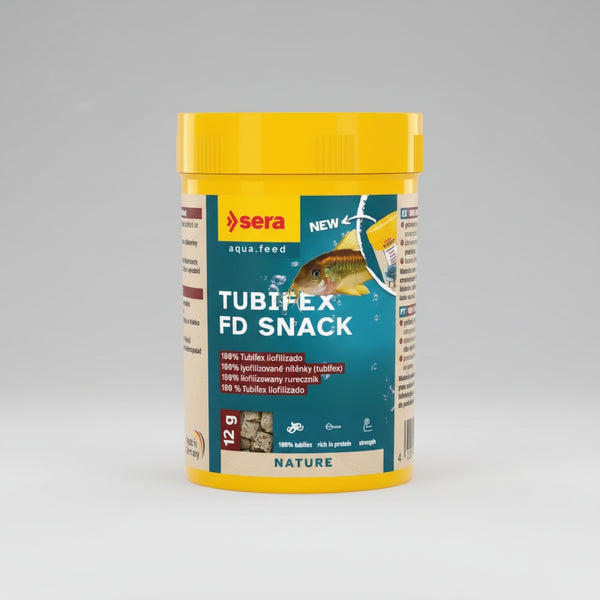 Sera Tubifex FD Snack tubifex liofilizado para peces ornamentales