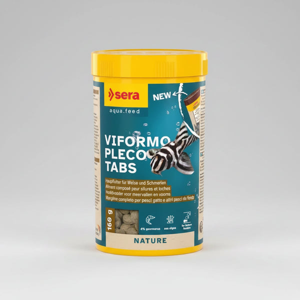 Sera Viformo Pleco Tabs Nature alimento en tabletas para loricaridos y peces de fondo